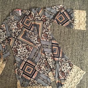 Target Patterned Kimono
